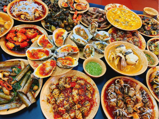 Hải sản tươi sống